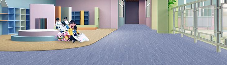 Homogeneous PVC flooring(directional)